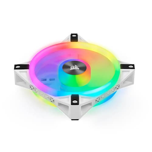 Corsair ICUE QL120 RGB White Cabinet Fan (Triple-Pack)